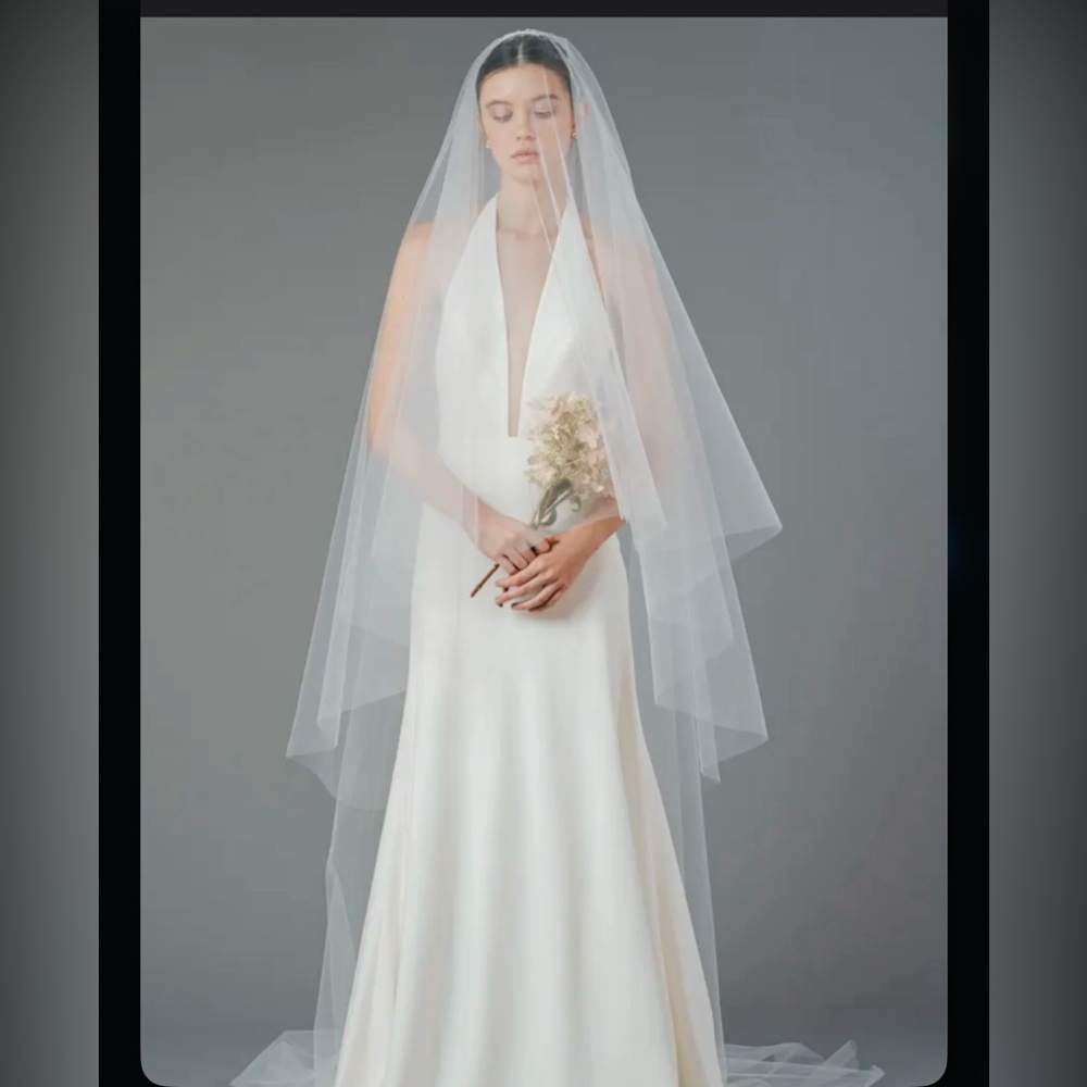 Jenny Yoo Constance Ivory Cathedral Blusher Veil